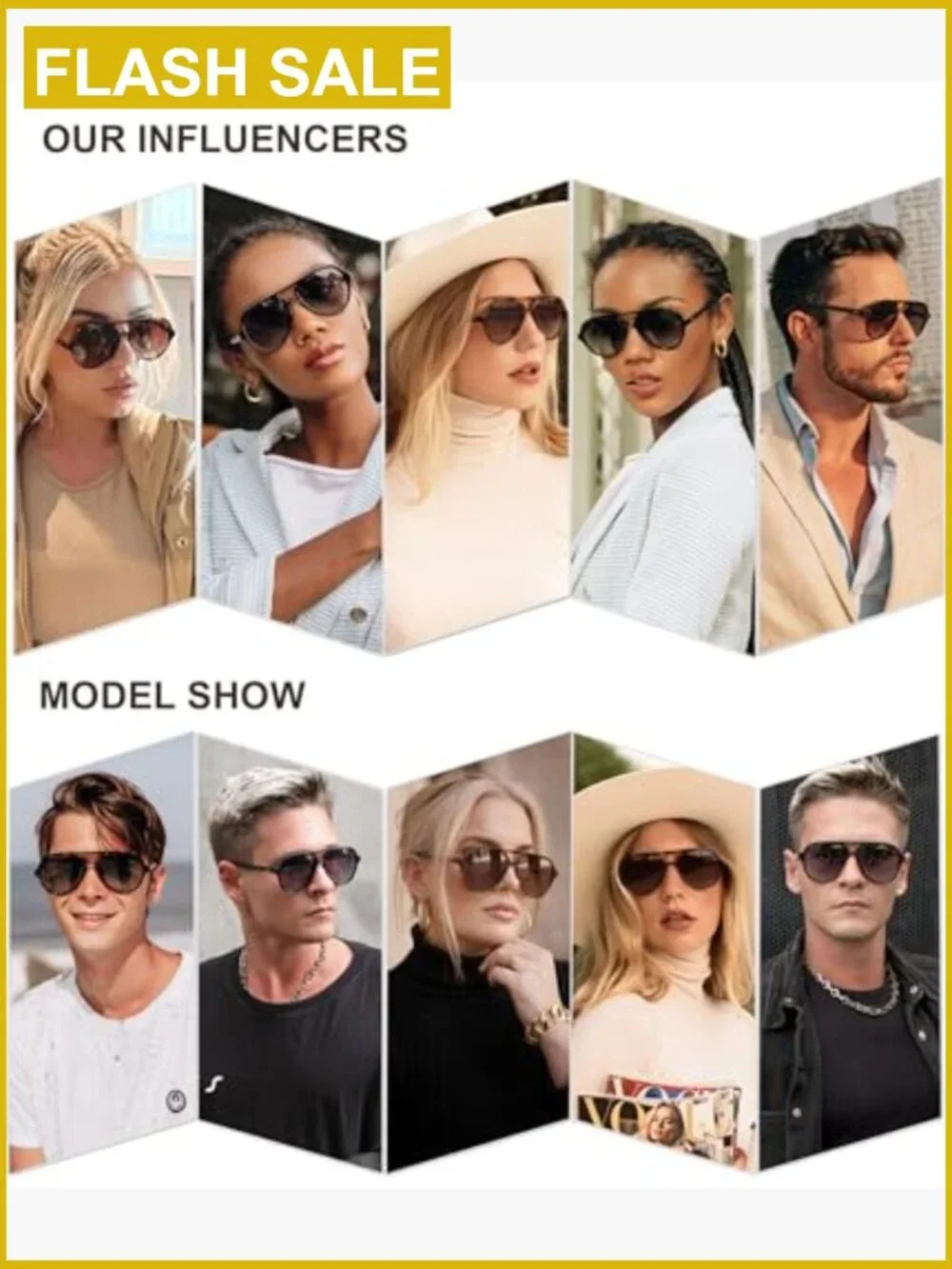 Classic Polarized Aviator Sunglasses Retro Trendy Shades UV400
